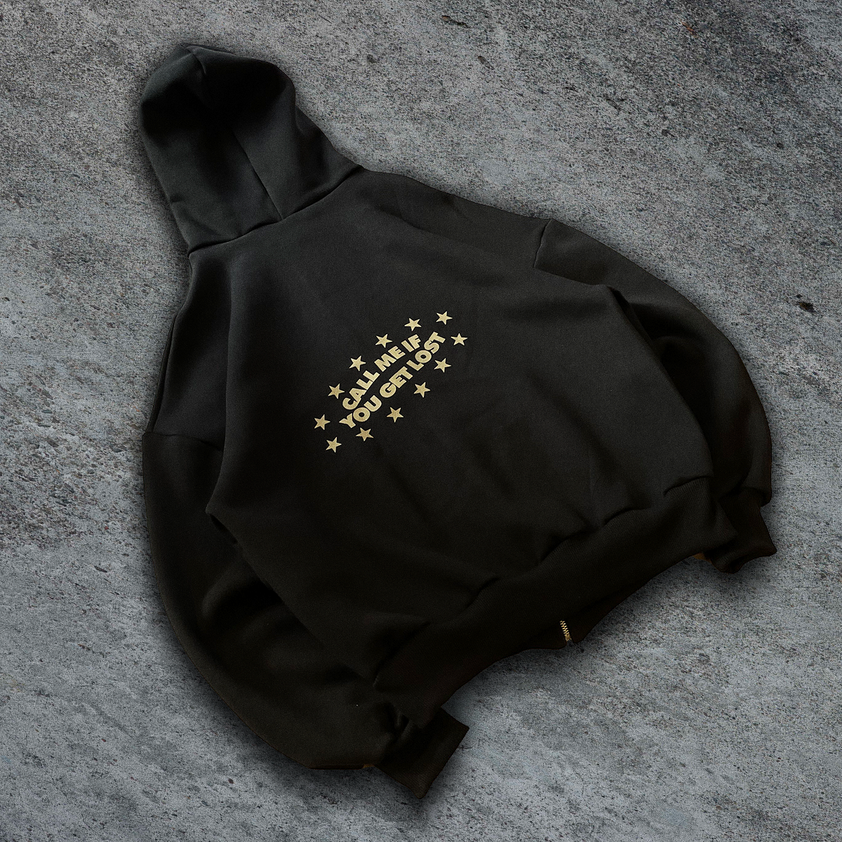 Espalda del hoodie